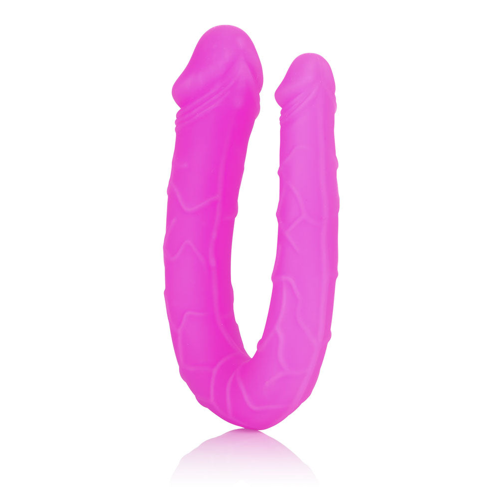 Silicone Double Dong Ac/dc Dong - Pink by CalExotics
