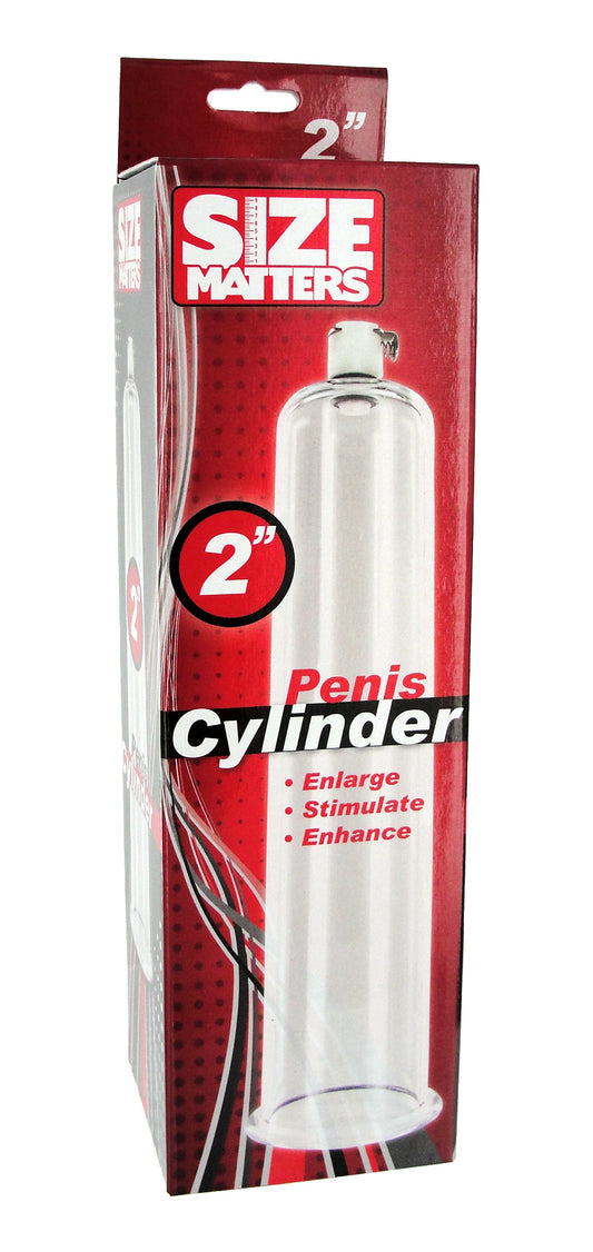 XR Brands Penis Pump Cylinder — 2 in x 9 in (Single) - SM-JC349-9200