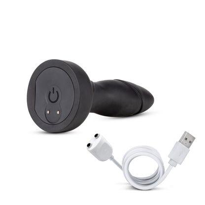 Anal Adventures Platinum - Drive Plug - Black by Blush