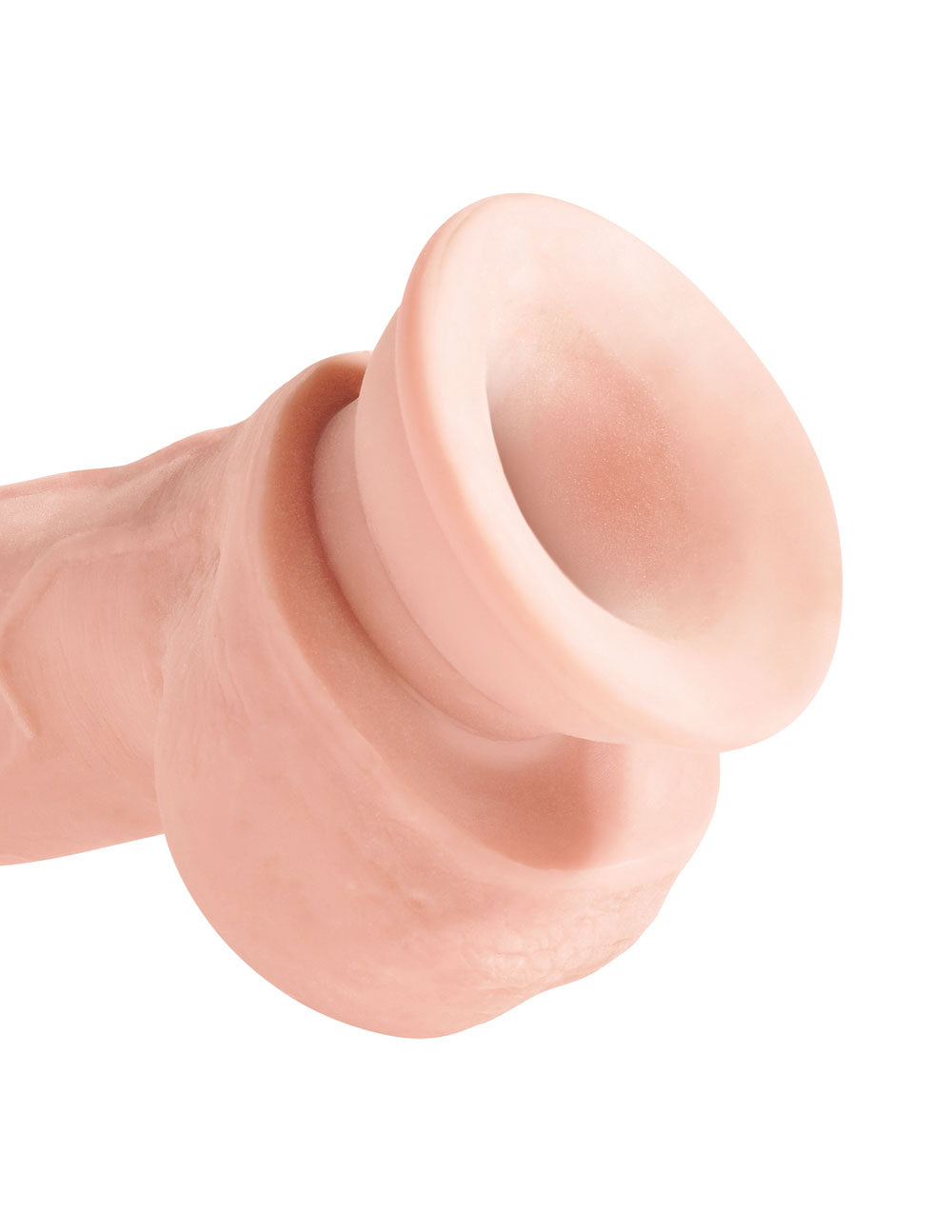 King Cock Plus Triple Density 8 Inch Cock With Balls - Flesh by Pipedream
