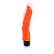 CalExotics Funky Jelly Vibe 8 Inch Vibrator — Orange/Green - SE0642202