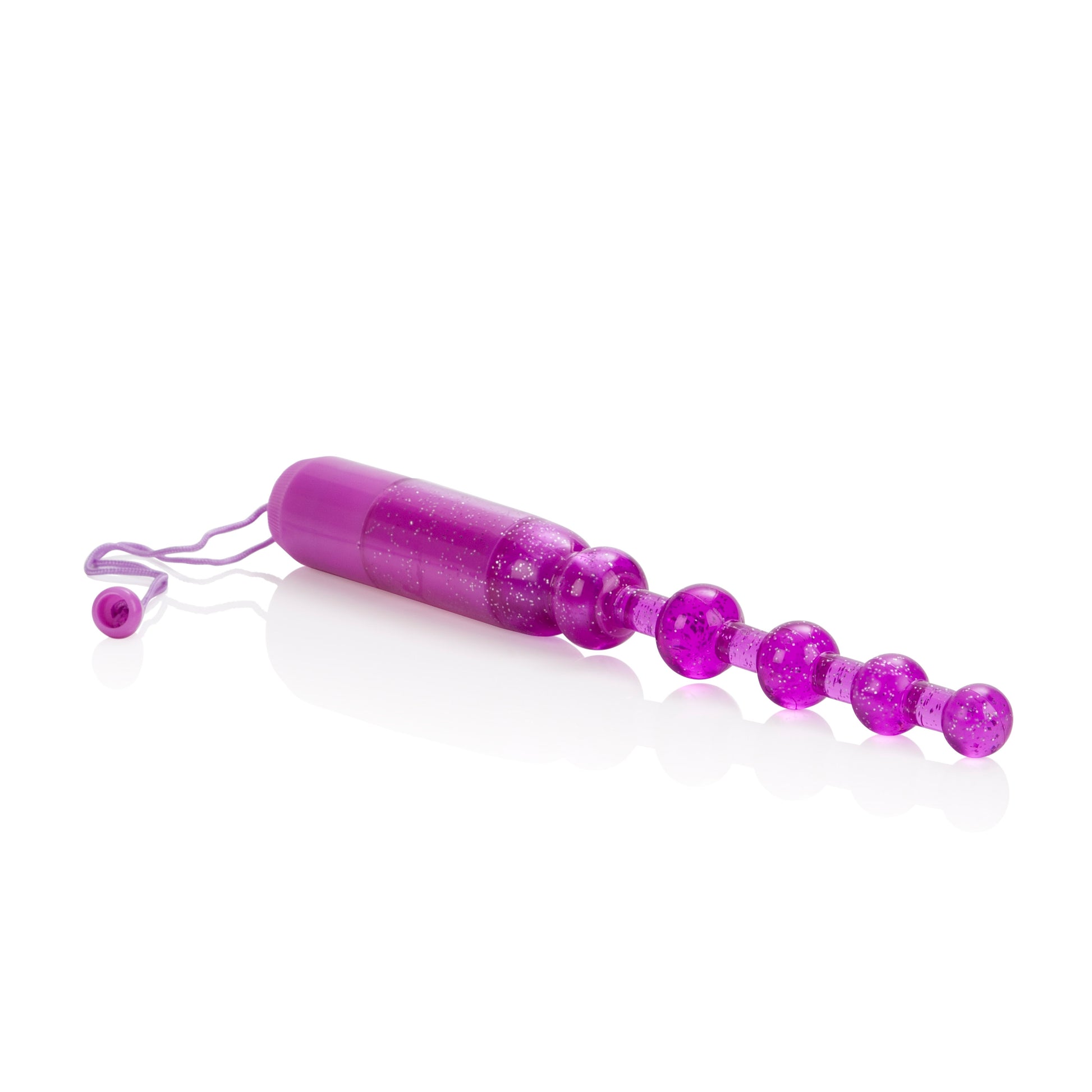 Vibrating Pleasure Beads - Purple by CalExotics