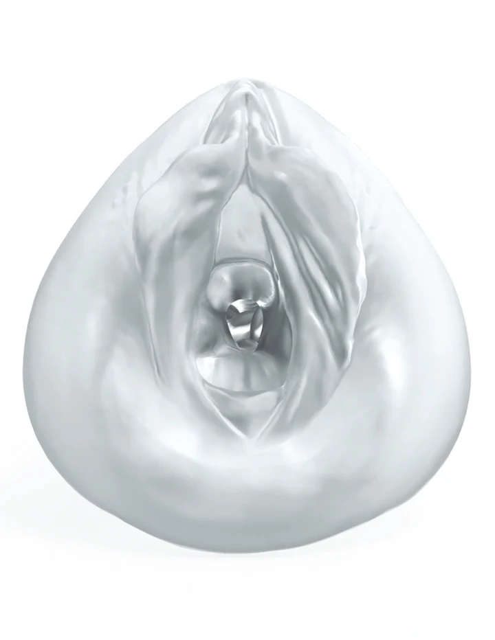 Pipedream PDX Extreme Self-Lubricating Stroker — Frosted, 5.3 in - PDRD422-20