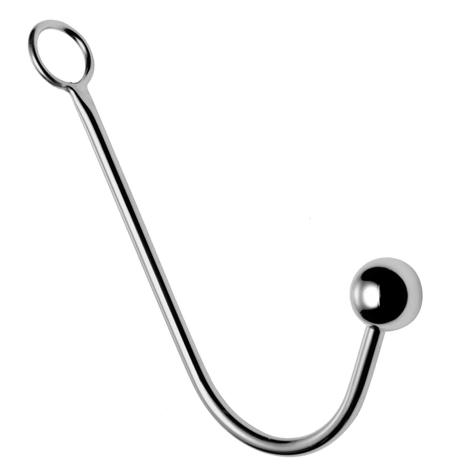 Hooked Stainless Steel Anal Hook by XR Brands
