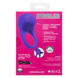 CalExotics Rumbler Rumble Ring — Rechargeable Purple Cock Ring (3.75 x 2 in) - SE4376003