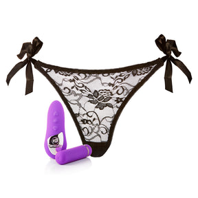Nu Sensuelle Pleasure Panty — Purple, Wireless Remote & Rechargeable - BT-W55PU