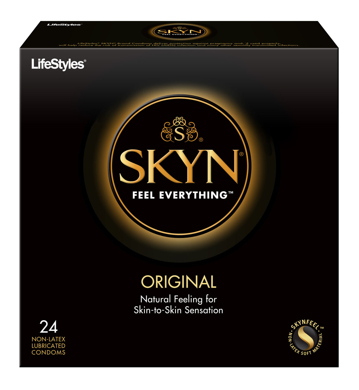 Paradise Marketing Lifestyle Skyn SKYNFEEL Condoms — 24 Pack - LS7324