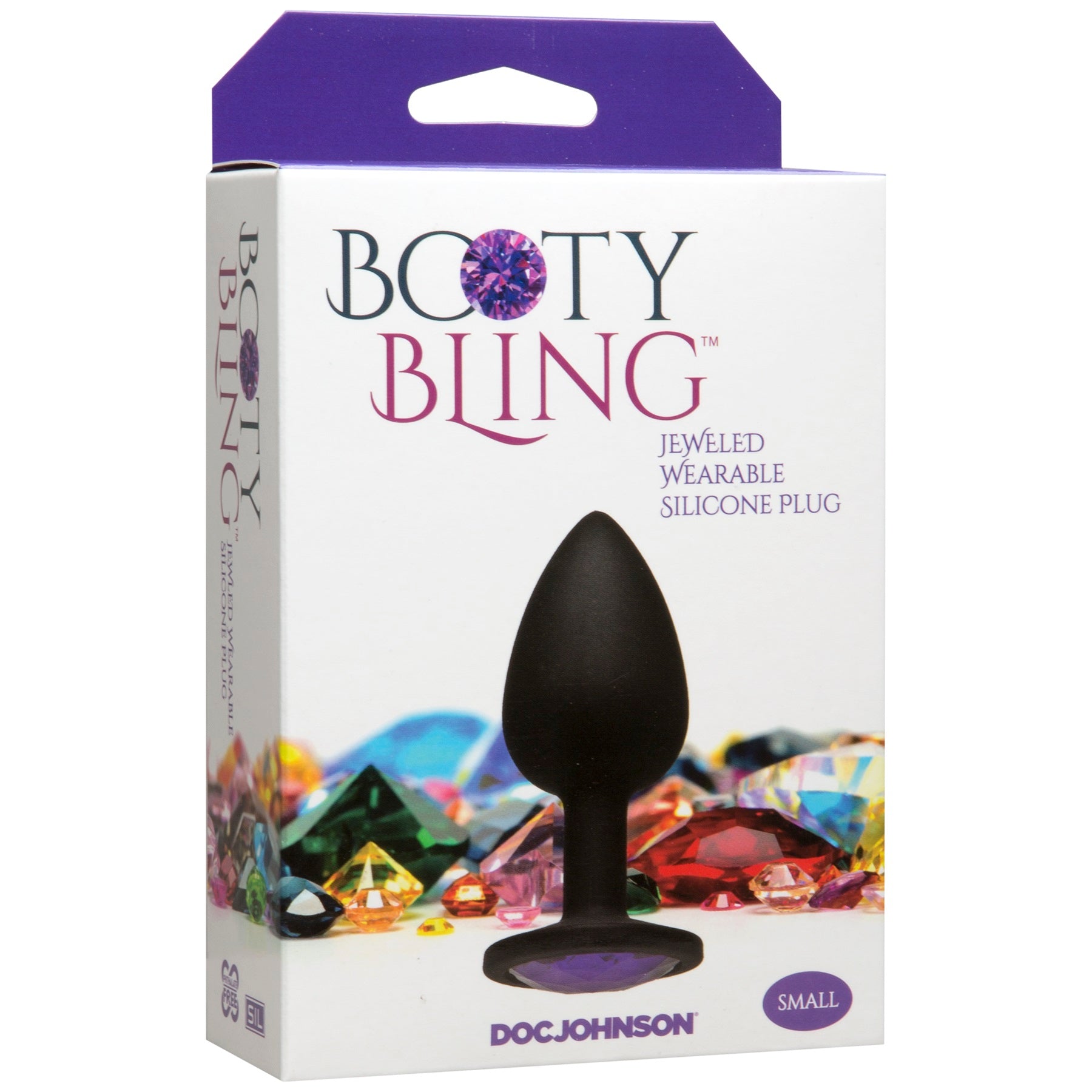 Booty Bling - Purple - Small by Doc Johnson