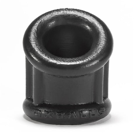 Oxballs Bent 1 Curved Silicone Ball Stretcher — Small, Black - OX-1089-1-BLK