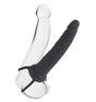 CalExotics Silicone Love Rider Dual Penetrator — Black - SE1515203
