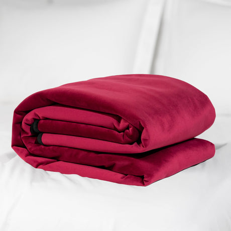 Liberator Fascinator Microvelvet Throw — Merlot (Regular 72 x 54) - L4892
