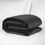 Liberator Fascinator Throw — Microvelvet Mini, Black - L8092