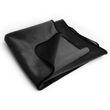 Liberator Fascinator Throw — Microvelvet Mini, Black - L8092
