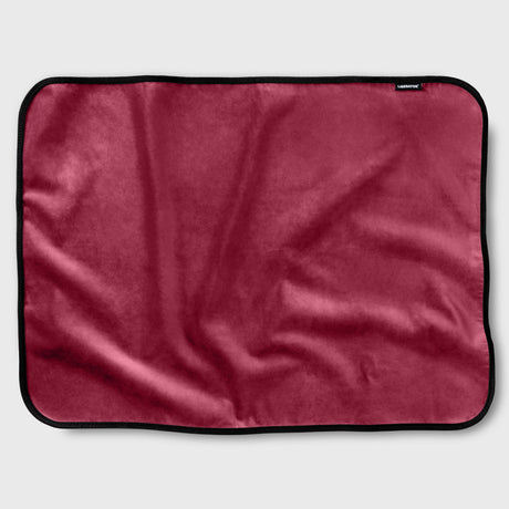 Liberator Fascinator Throw — Mini Microvelvet (Merlot) - L8122