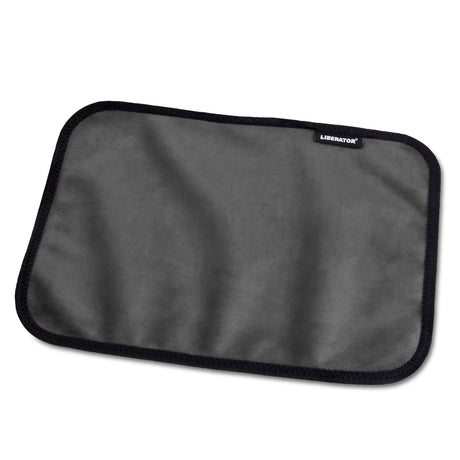 Liberator Fascinator Toy Pad — Microvelvet Moisture-Proof Pad, 11 x 16 in, Black - L5630