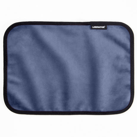 Liberator Fascinator Toy Pad — Microvelvet Moisture-Proof Mat, Indigo 11 x 16 - L5678