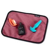 Liberator Fascinator Toy Pad — Microvelvet Moisture‑Proof Pad, Merlot, 11 x 16 in - L5661