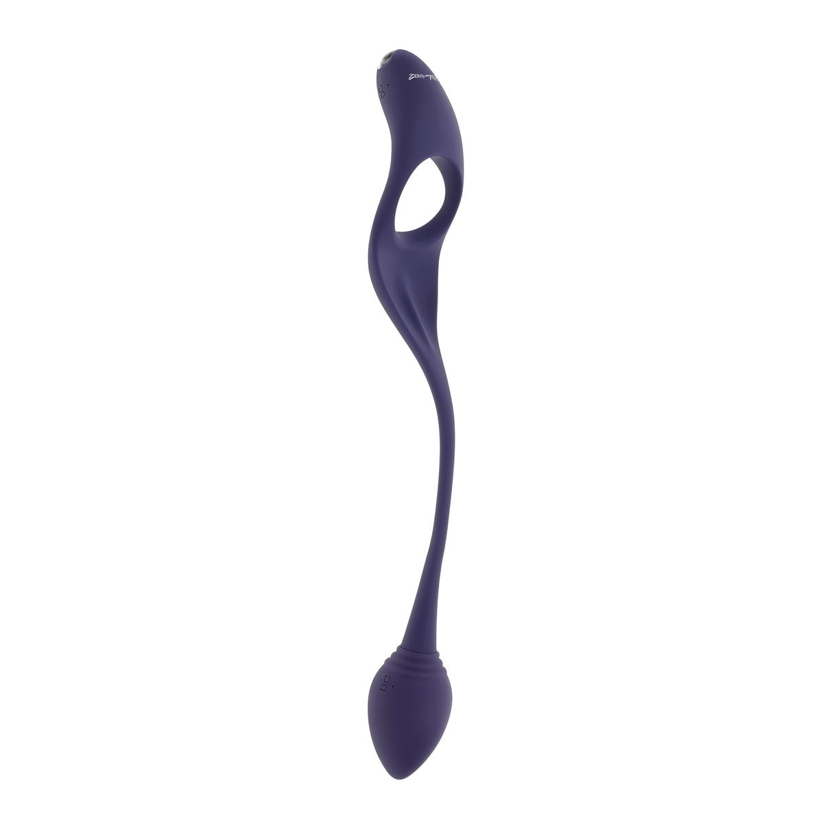 Evolved Novelties Tip to Tail Purple Anal Plug & C-Ring, 13.44" - ZE-RS-4752-2