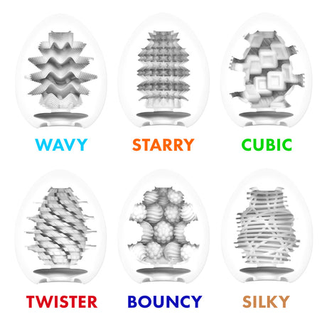 Tenga Egg Variety Pack — Standard 6-Pack - TN197S