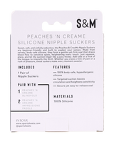 Sex & Mischief Peaches 'n CreaMe Nipple Suckers - SS10212