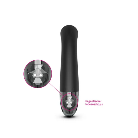 Mystim Right on Ron eStim G-Spot Vibrator, Black - MY5416