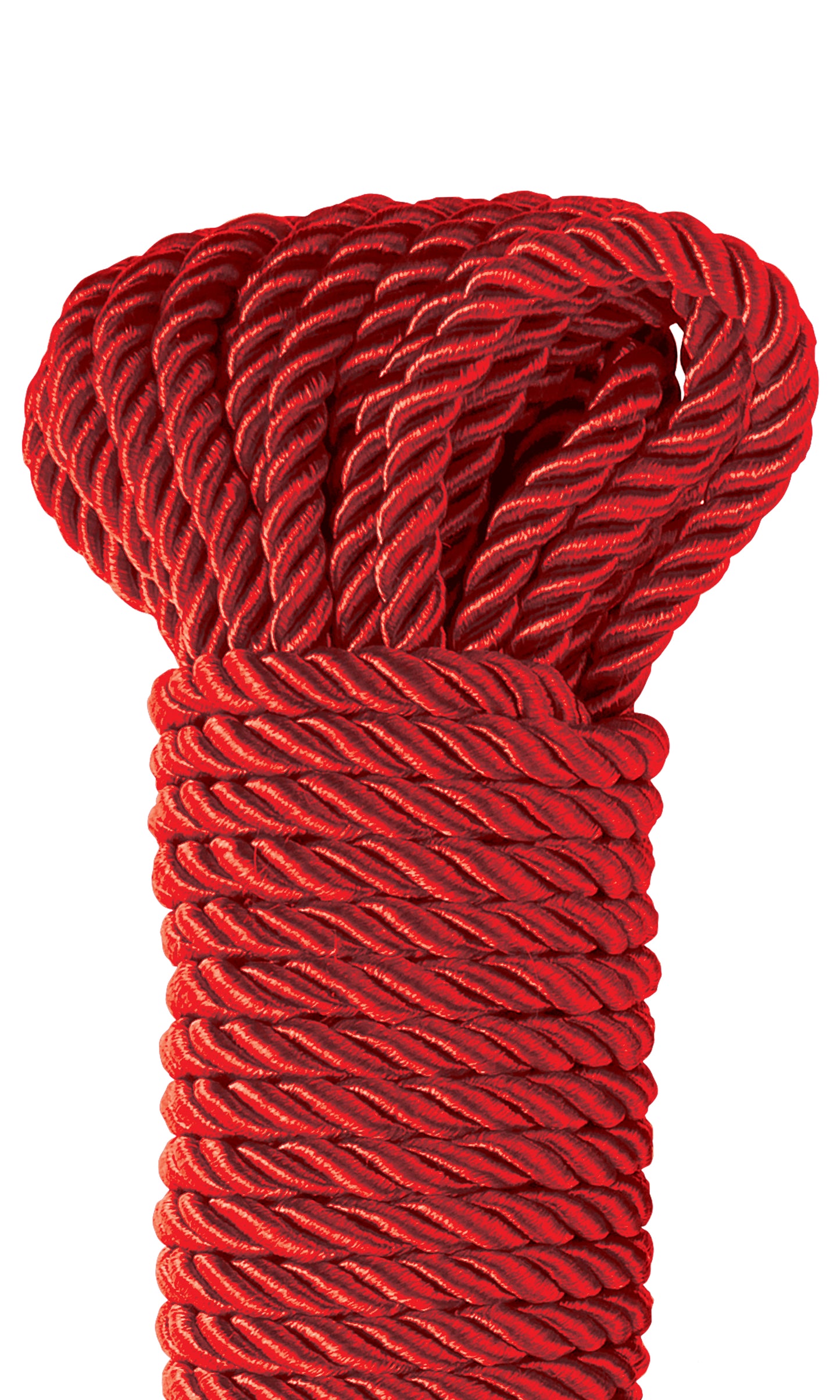 Fetish Fantasy Series Deluxe Silky Rope - Red by Pipedream