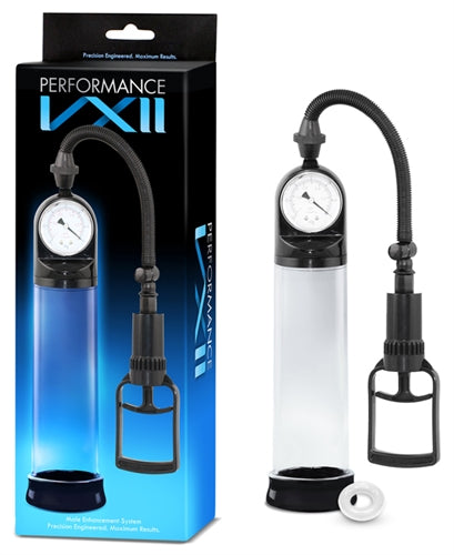 Blush Precision Vx2 Vacuum Penis Pump with Gauge - BL-02091
