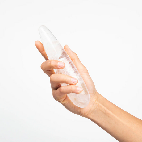 Chakrubs Prism Original Wand — Clear Quartz Crystal Wand - CK8042