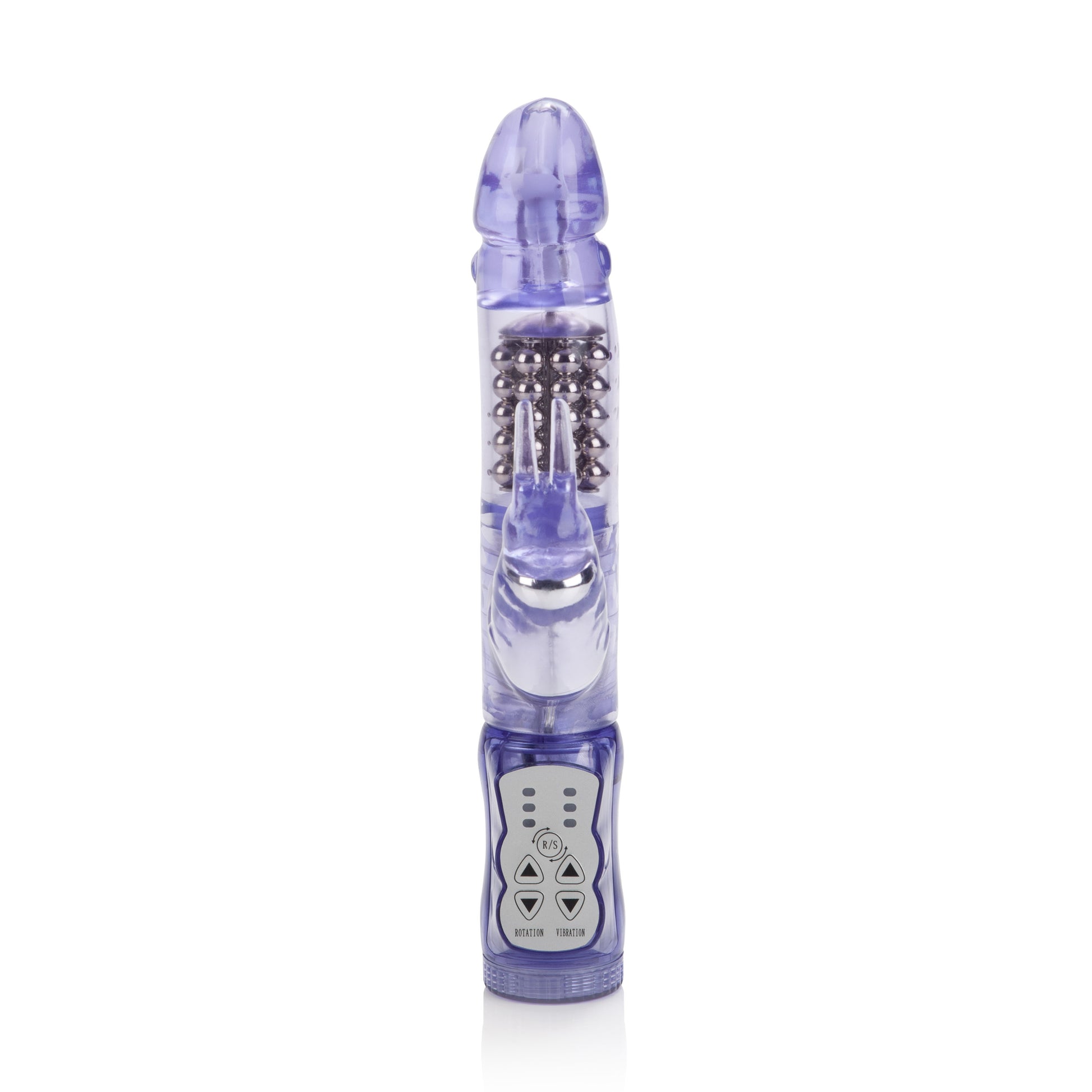Waterproof Jack Rabbit 5 Rows - Purple by CalExotics