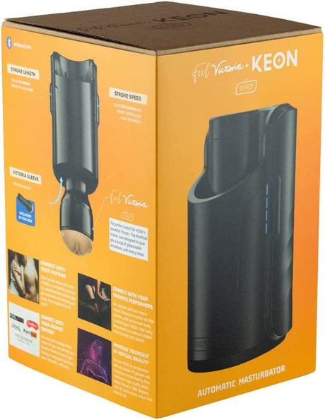 Kiiroo FeelVictoria Stroker + Keon Interactive Combo Set - KR2472