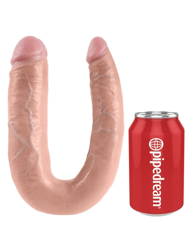 King Cock Double Trouble - Large - Flesh by Pipedream
