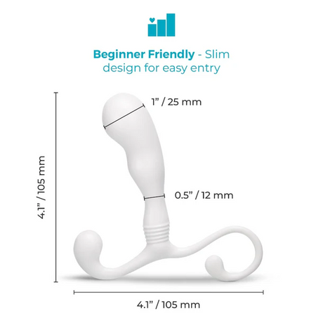 b-Vibe P-Spot Slim Prostate Massager — Hands-Free Anal Stimulator - BV7803