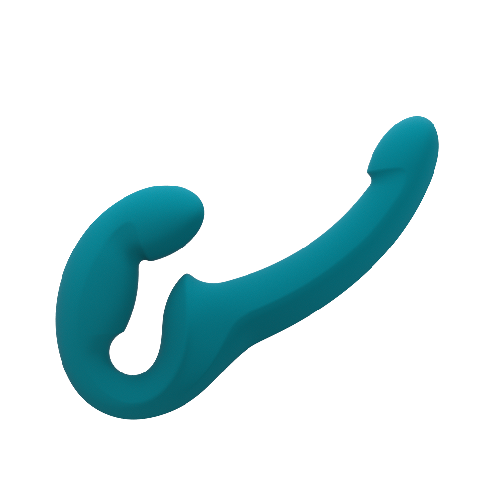 Fun Factory Share Lite Double Dildo — Lightweight, Adjustable Hinge - FN453BB