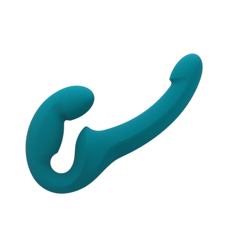 Fun Factory Share Lite Double Dildo — Lightweight, Adjustable Hinge - FN453BB
