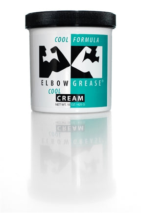 B. Cummings Elbow Grease Cool Cream Personal Lubricant, 15 oz - ECC15