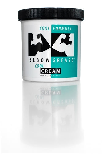 B. Cummings Elbow Grease Cool Cream Personal Lubricant, 15 oz - ECC15
