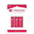 nsnovelties Dragon Alkaline AA Batteries, 4-Pack - NSN2010-10