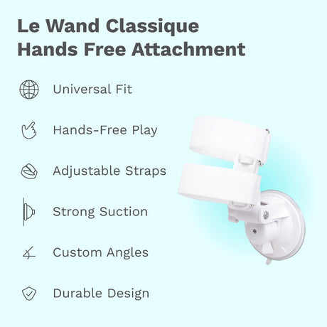 LE Wand Classique Hands-Free Massager Holder - LW8640