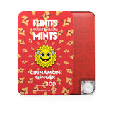 Flintts Mints Cinnamon Ginger Mouth Watering Mints — F-Strength (28–30 per Tin) - FM-CINNGINGER
