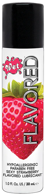 Wet Sultry Strawberry Flavored Lubricant — 1 fl oz (30 mL) - WT21608