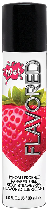 Wet Sultry Strawberry Flavored Lubricant — 1 fl oz (30 mL) - WT21608