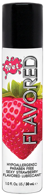 Wet Sultry Strawberry Flavored Lubricant — 1 fl oz (30 mL) - WT21608