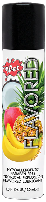 Wet Flavored Lubricant — Tropical Explosion, 1 fl oz (30 mL) - WT331