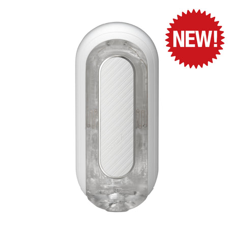 Tenga Flip Zero Gravity EV Electronic Vibrating Masturbator — White - TN386
