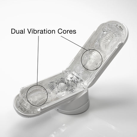Tenga Flip Zero Gravity EV Electronic Vibrating Masturbator — White - TN386