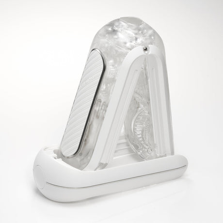 Tenga Flip Zero Gravity EV Electronic Vibrating Masturbator — White - TN386