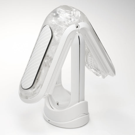 Tenga Flip Zero Gravity EV Electronic Vibrating Masturbator — White - TN386