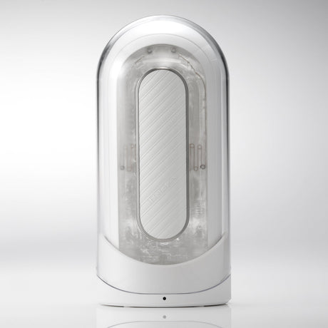 Tenga Flip Zero Gravity EV Electronic Vibrating Masturbator — White - TN386