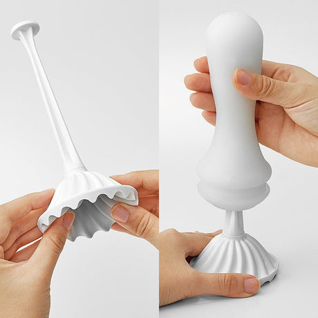 Tenga FLEX Bubbly Blue Reusable Masturbator - TN474
