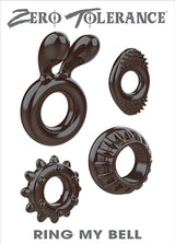 Evolved Novelties Ring My Bell 4-Pack Cock Ring Set - ZE-CR-4388-2